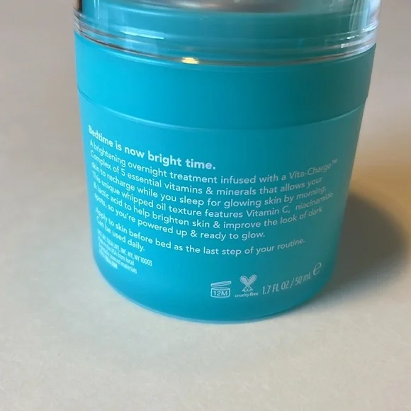 TULA Skincare Bedtime Bright Vita-Charge Overnight Brightening Treatment 1.7Floz - Picture 6 of 7